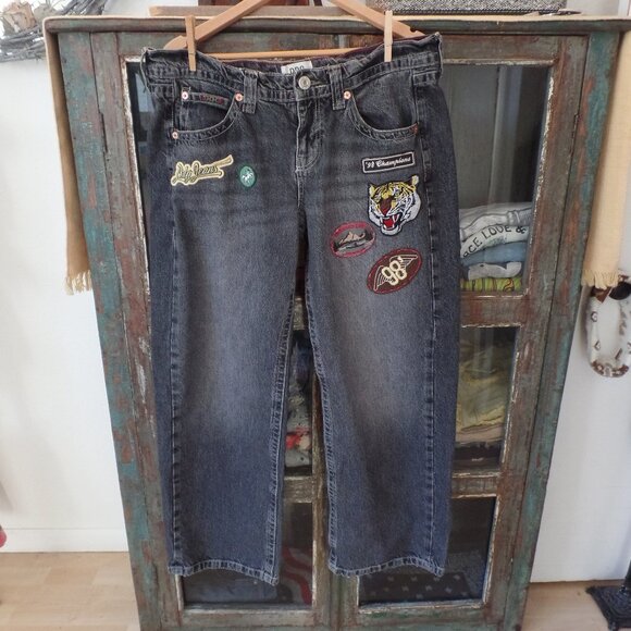 Urban Outfitters BDG Kayla Patched Jean 33 NWOT - Picture 5 of 10